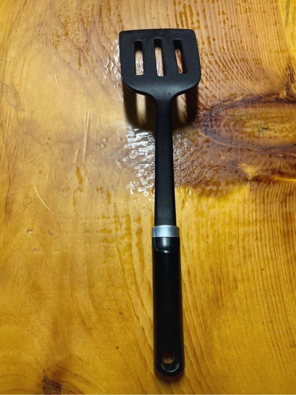 KitchenAid Black Nylon Slotted Turner Spatula